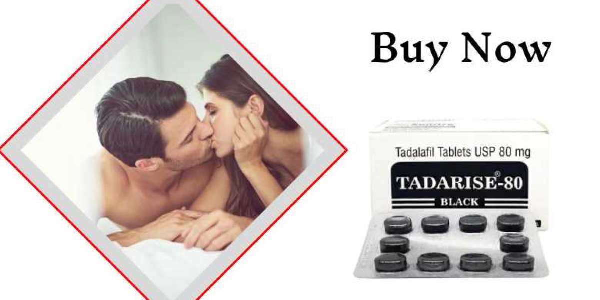 Why Tadarise Black 80mg is a Top Choice for Erectile Dysfunction