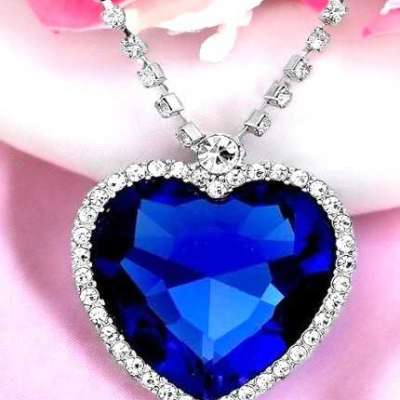 The Famous Titanic Heart Of Ocean Pendant Necklace For Women N Girls OyeGifts Profile Picture