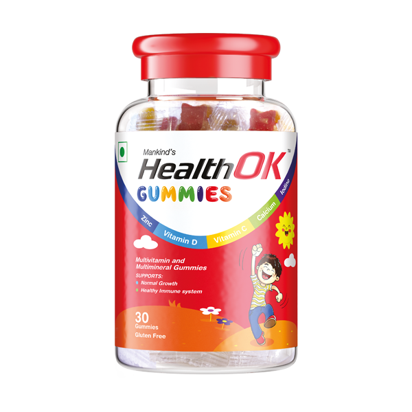 HealthOK | Best multivitamin gummies for kids in India