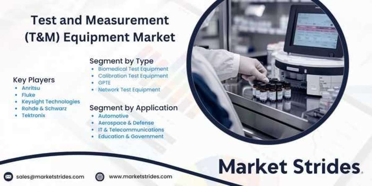 Test and Measurement (T&M) Equipment Market Growth: Industry Analysis and Forecast 2031 | Market Strides